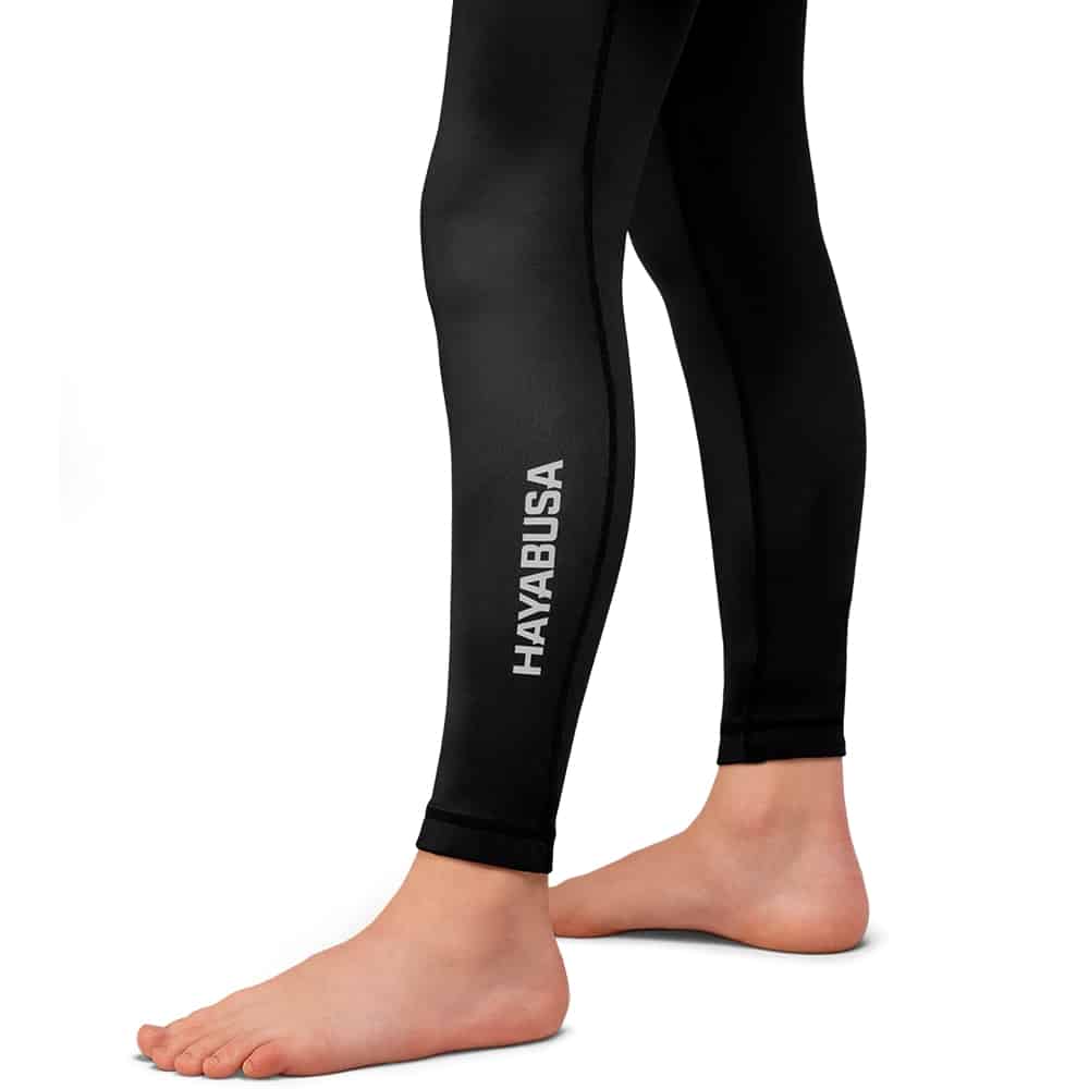 Hayabusa Geo Youth Compression Pants Grey