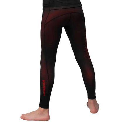 Hayabusa Geo Youth Compression Pants Red