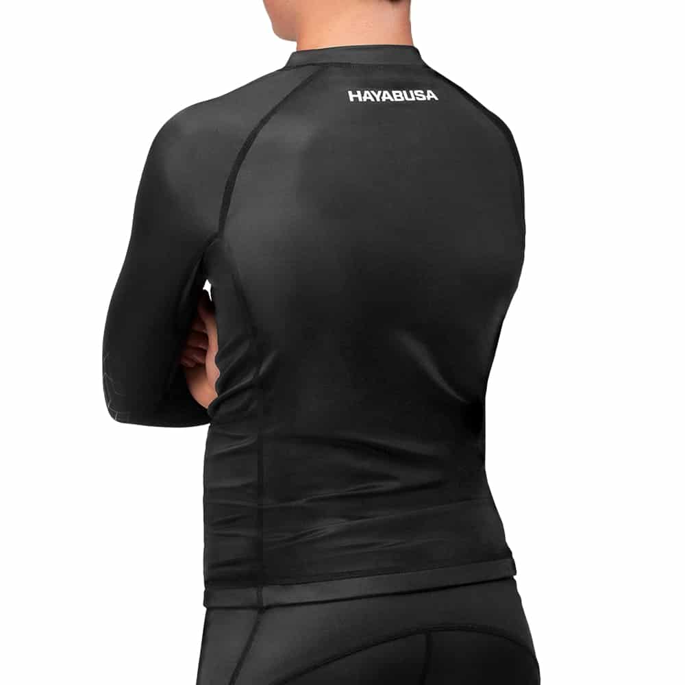 Hayabusa Geo Youth Long Sleeve Rashguard Grey
