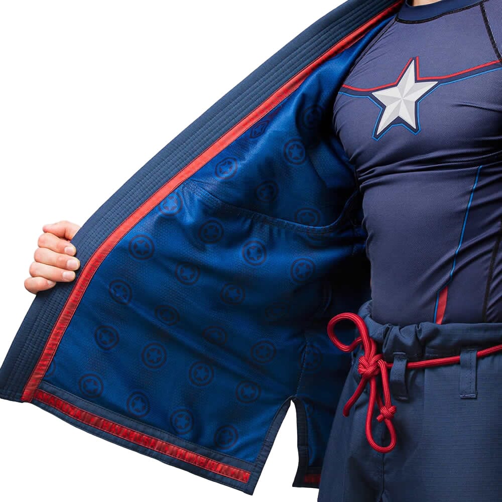 Hayabusa Marvel Captain America Jiu Jitsu Gi
