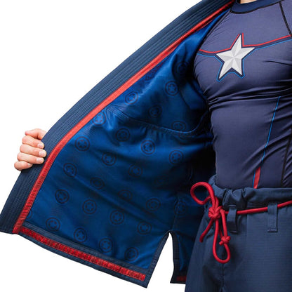 Hayabusa Marvel Captain America Jiu Jitsu Gi