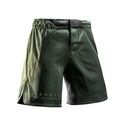 Hayabusa Apex 3/4 Thigh Fight Shorts Forest Green