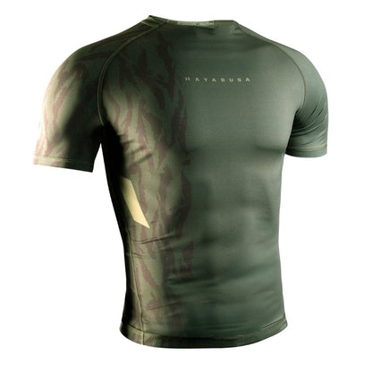 Hayabusa Apex Short Sleeve Rashguard Recon Green