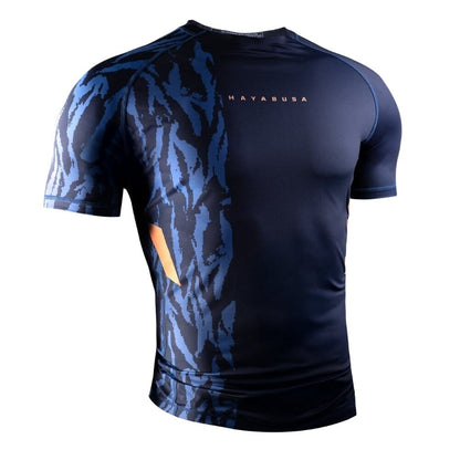 Hayabusa Apex Short Sleeve Rashguard Dusk Blue