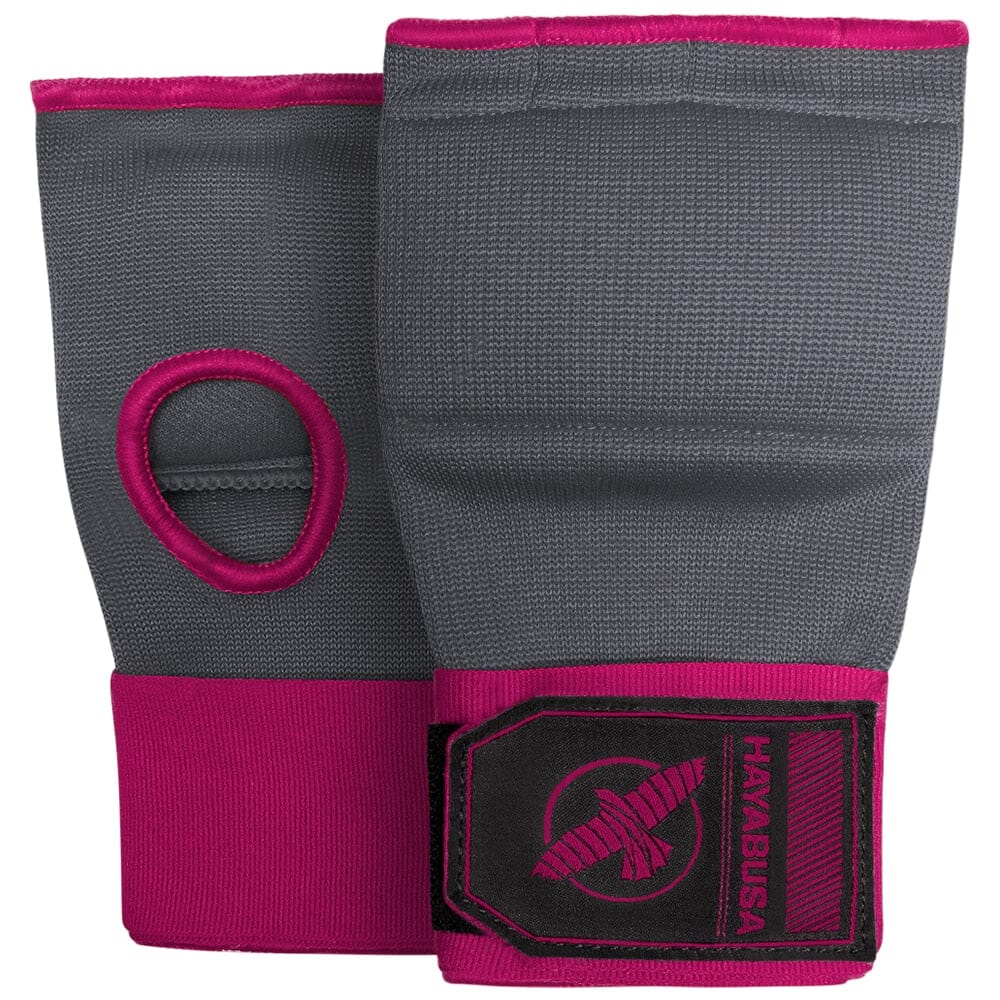 Hayabusa Quick Gel Hand Wraps Quick Wraps Hayabusa Grey/Pink Small 