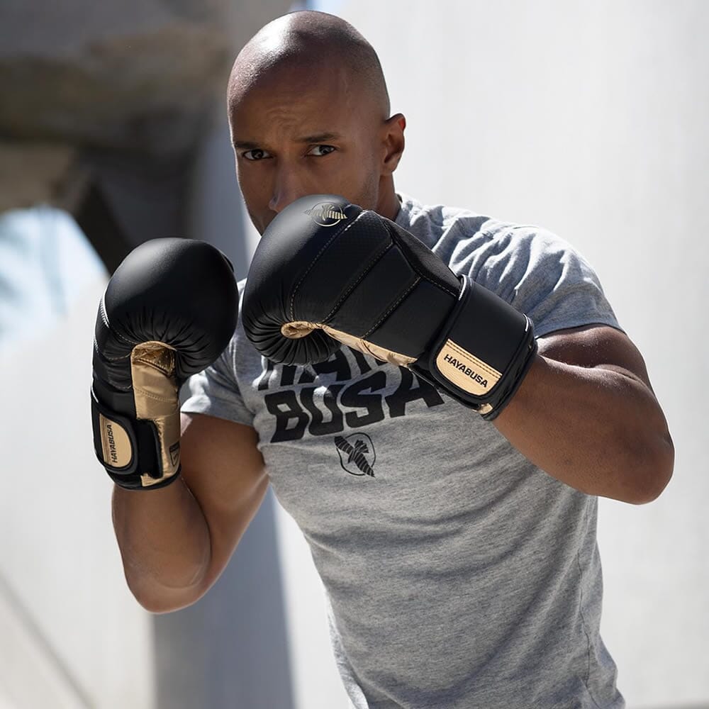 Hayabusa T3 18oz Boxing Gloves Black/Gold