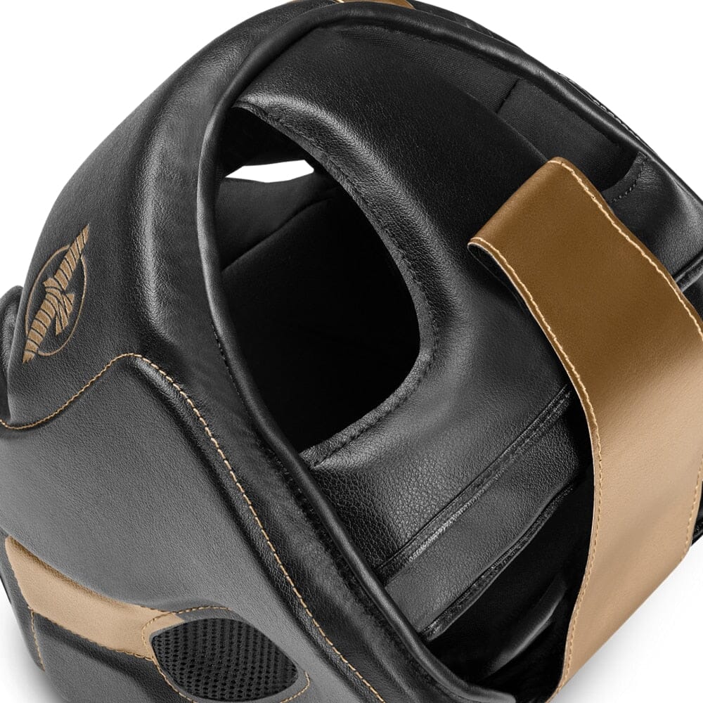 Hayabusa T3 Headgear Black/Gold