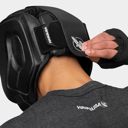 Hayabusa T3 Headgear Black/Gold