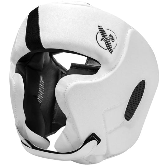 Hayabusa T3 Chinless Boxing Headgear Head Guards Hayabusa White/Black S/M 