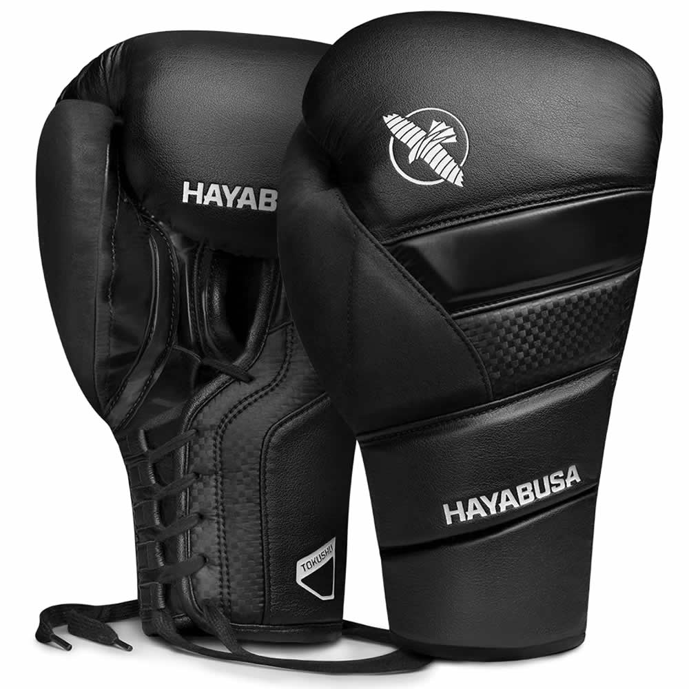 Hayabusa T3 Lace Boxing Gloves Black