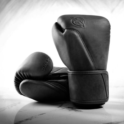 Hayabusa T360 Leather Boxing Gloves Black