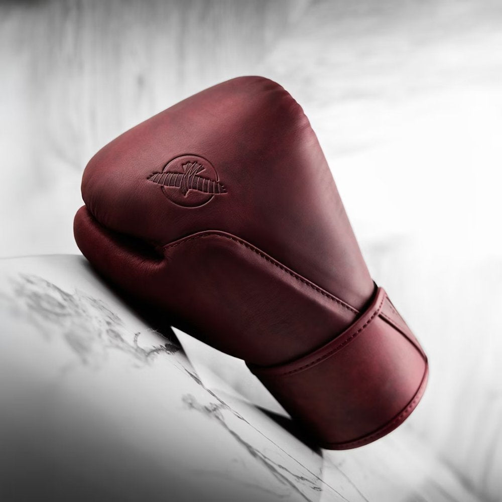 Hayabusa T360 Leather Boxing Gloves Burgundy