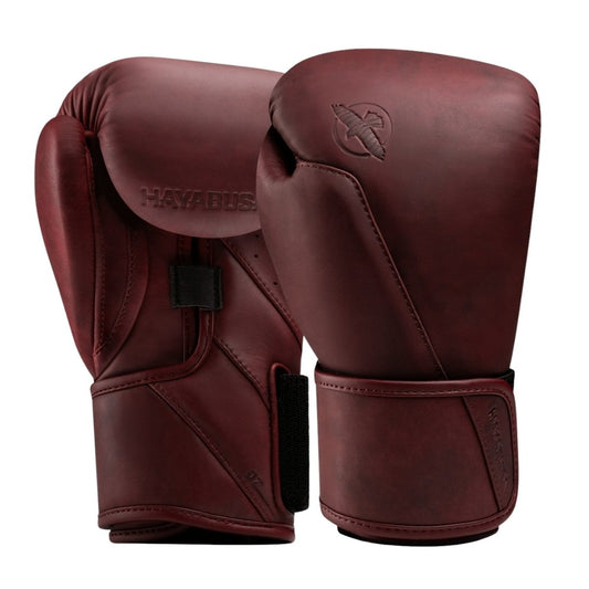 Hayabusa T360 Leather Boxing Gloves Burgundy
