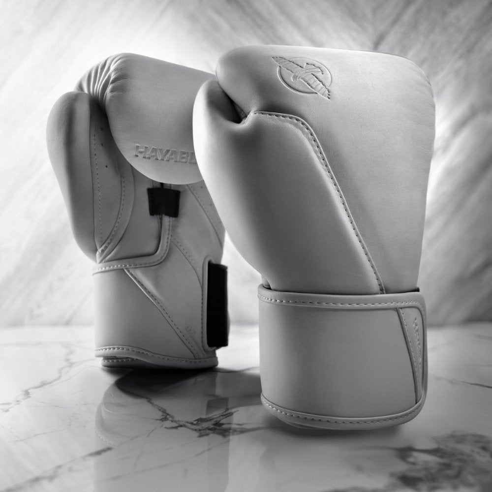 Hayabusa T360 Leather Boxing Gloves White