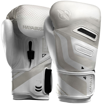 Hayabusa T3D Boxing Gloves White