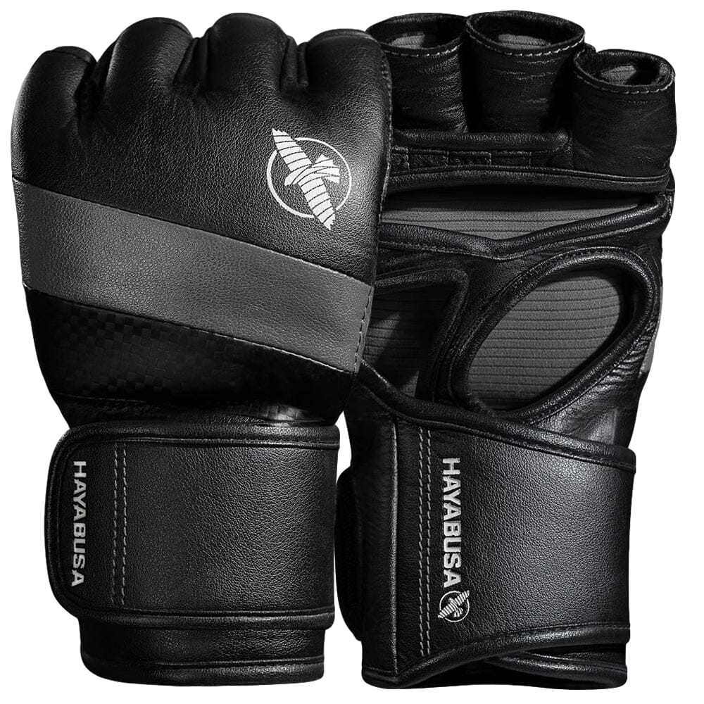 Hayabusa T3 4oz MMA Gloves MMA Gloves Hayabusa Black/Grey Small 