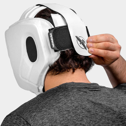 Hayabusa T3 Headgear White/Black