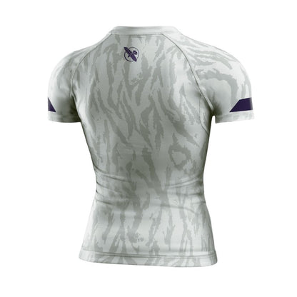 Hayabusa Womens Apex Short Sleeve Rashguard Stone Beige