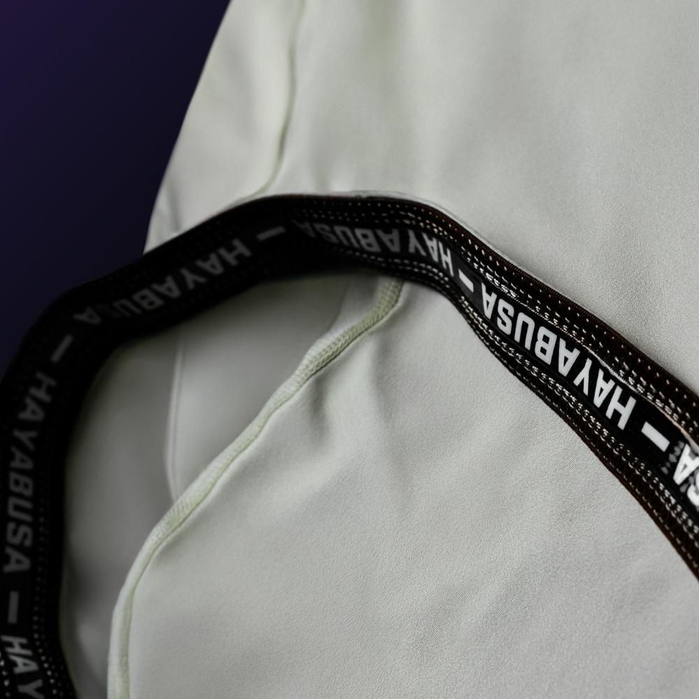 Hayabusa Womens Apex Short Sleeve Rashguard Stone Beige