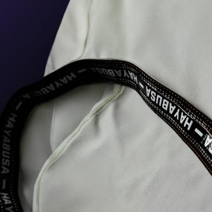 Hayabusa Womens Apex Short Sleeve Rashguard Stone Beige