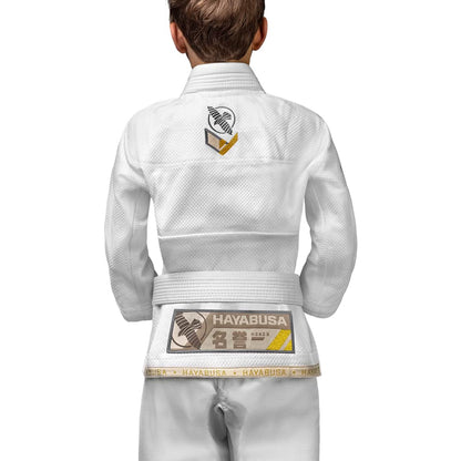 Hayabusa Youth Ascend Lightweight Jiu Jitsu Gi White