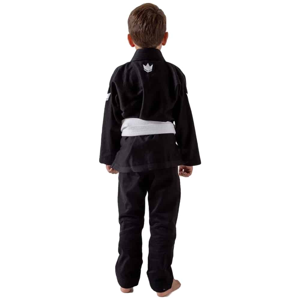 Kingz Kids The ONE Jiu Jitsu Gi Black Back