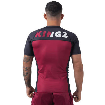 Kingz Krown Short Sleeve Rashguard Rashguards Kingz 