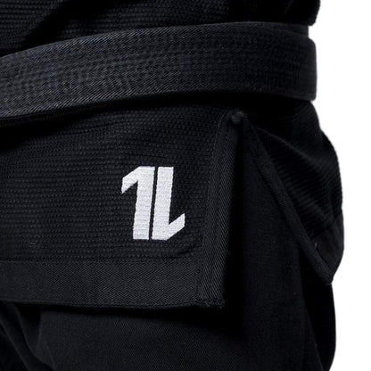 Kingz Mens The ONE Jiu Jitsu Gi Black Back