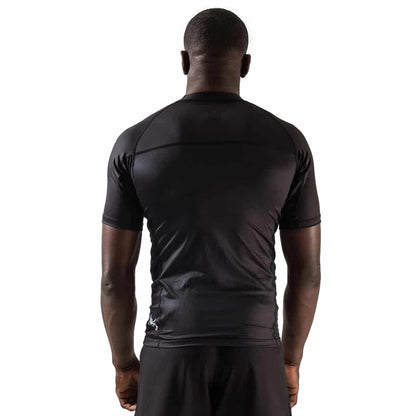 Kingz Relentless Short Sleeve Rashguard Black Back