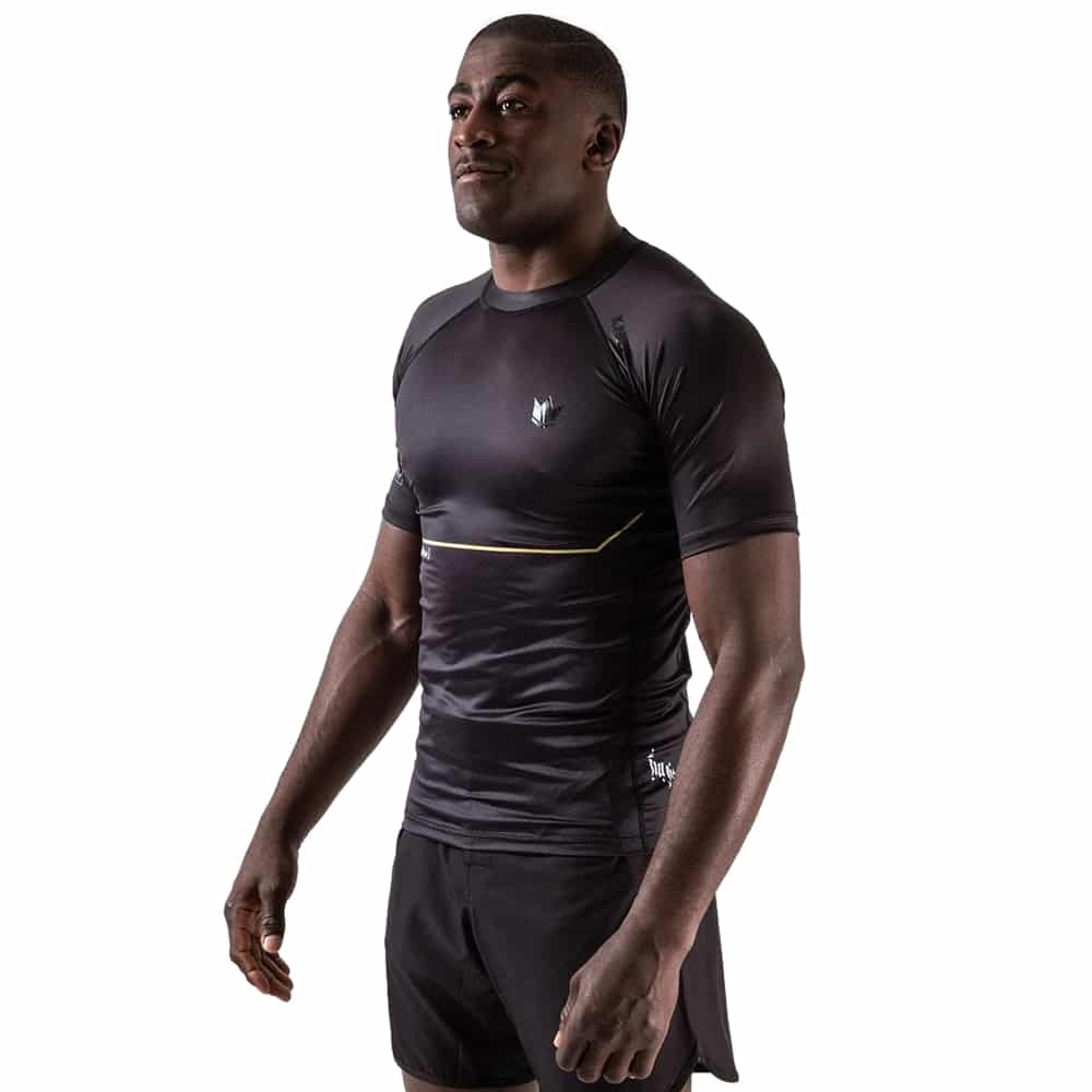 Kingz Relentless Short Sleeve Rashguard Black Side