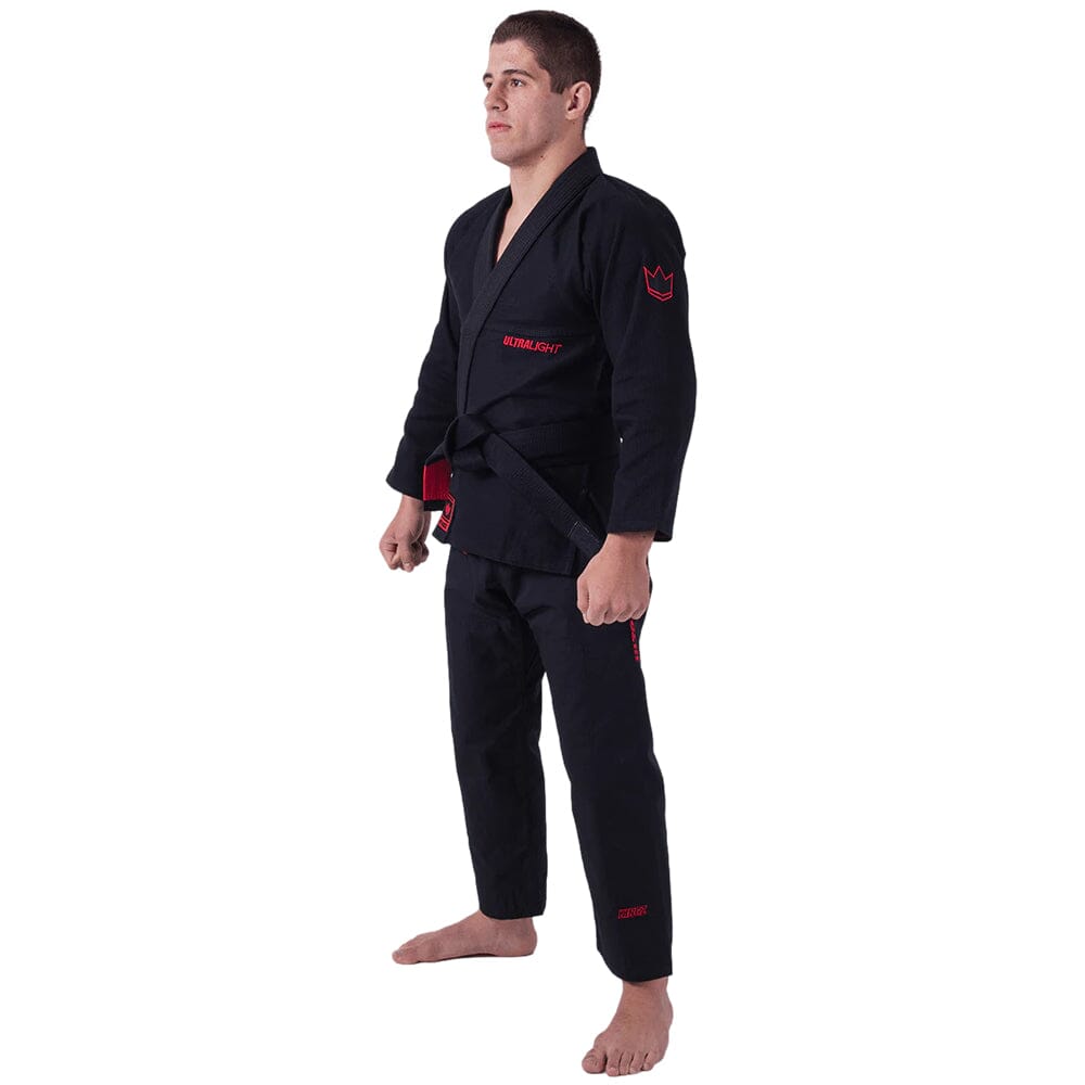 Kingz Mens Ultralight 2.0 Jiu Jitsu Gi Black
