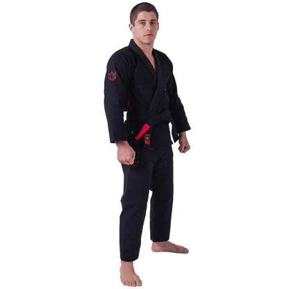 Kingz Mens Ultralight 2.0 Jiu Jitsu Gi Black