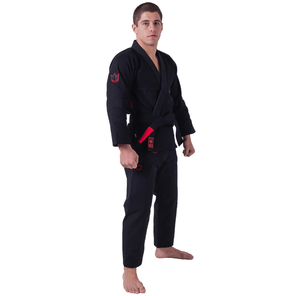 Kingz Mens Ultralight 2.0 Jiu Jitsu Gi Black Right Side