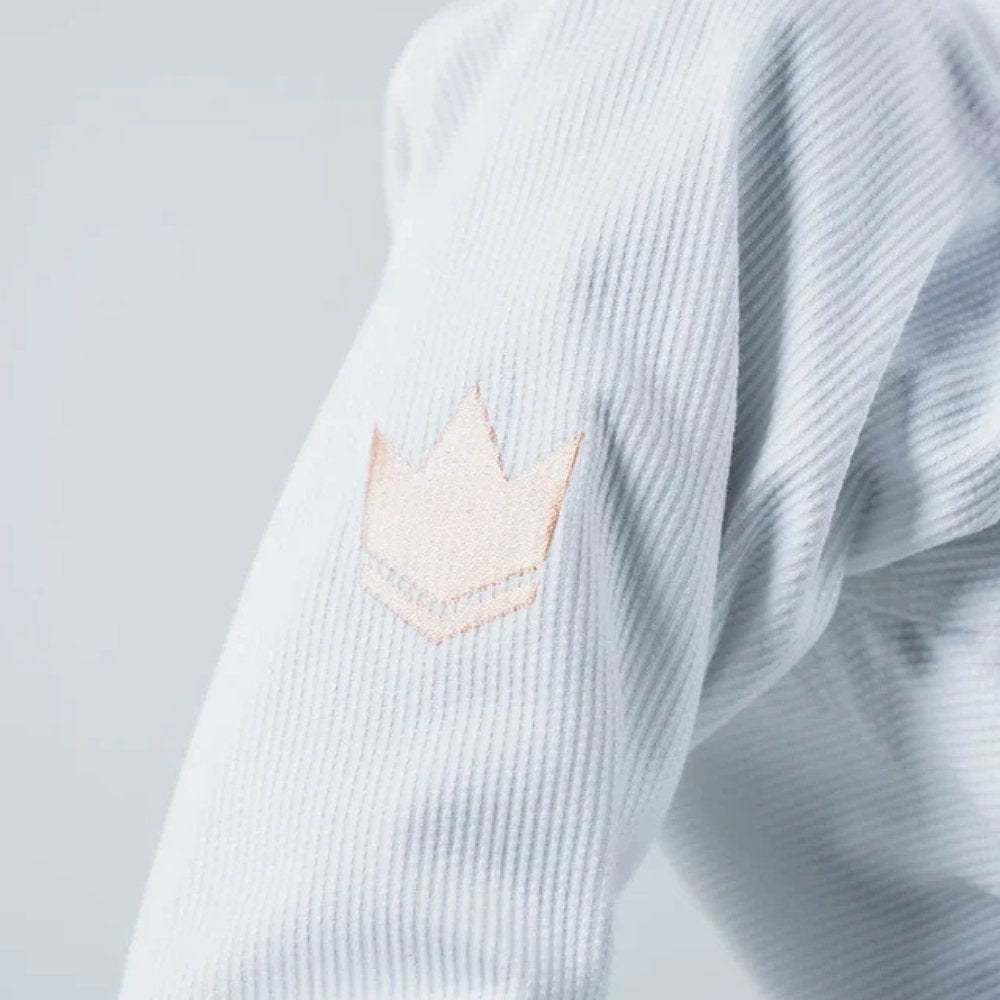 Kingz Womens The ONE V2 Jiu Jitsu Gi White/Pink