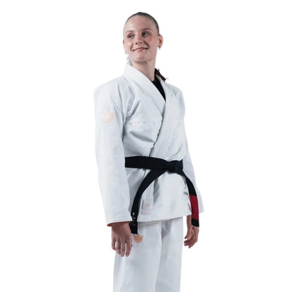 Kingz Womens The ONE V2 Jiu Jitsu Gi White/Pink