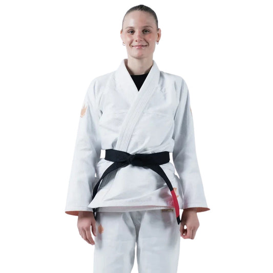 Kingz Womens The ONE V2 Jiu Jitsu Gi White/Pink