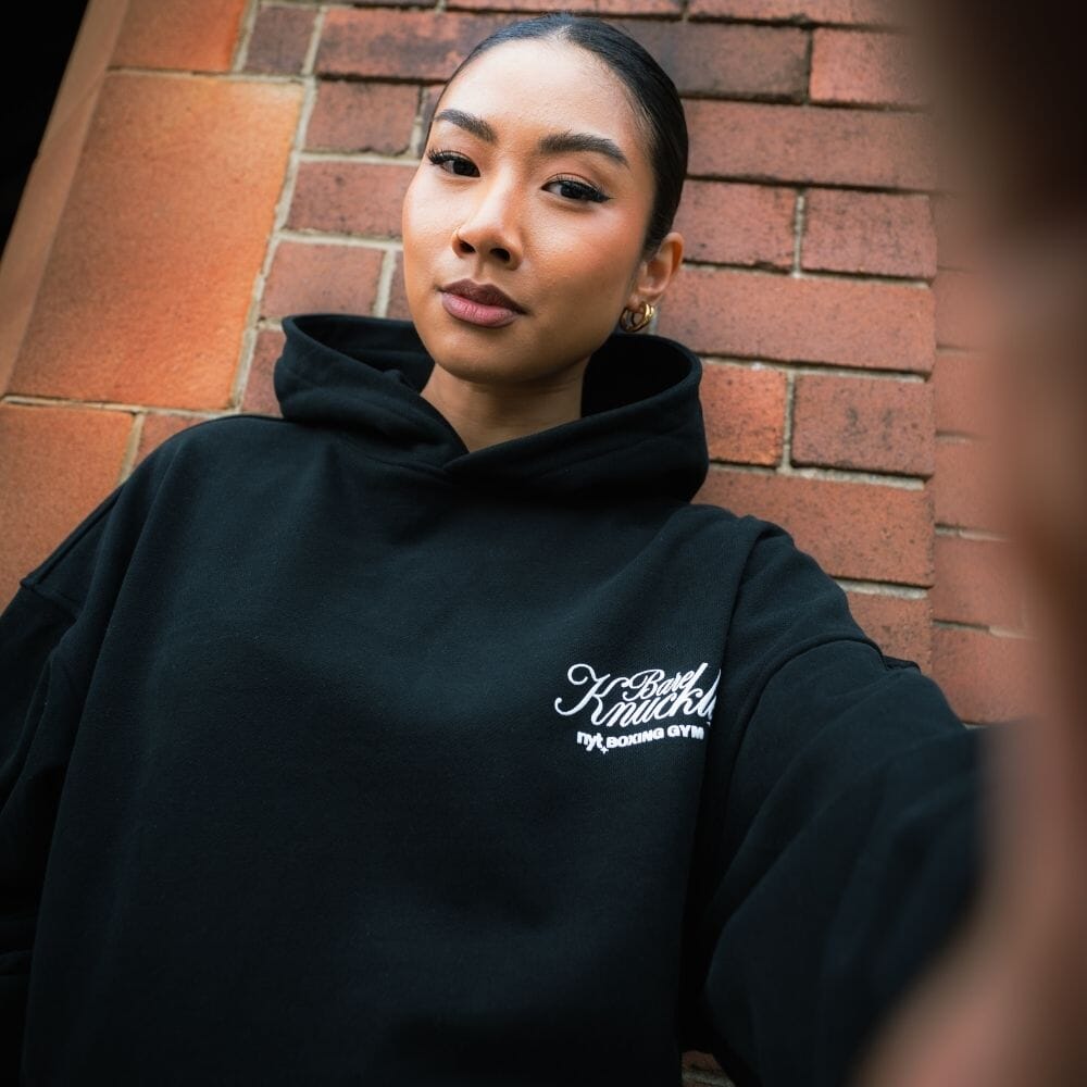 NYT Bareknuckle Premium Hoodie Black Outerwear NYT 