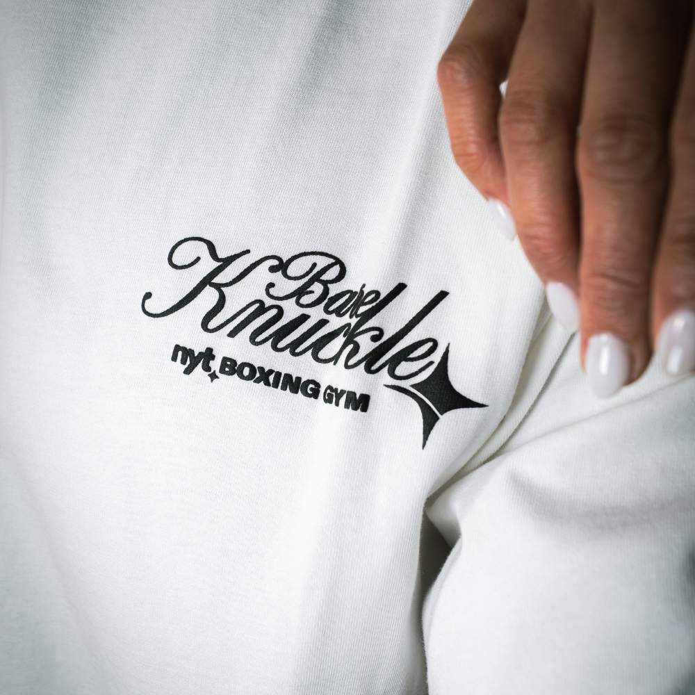 NYT Bareknuckle Premium Tee White
