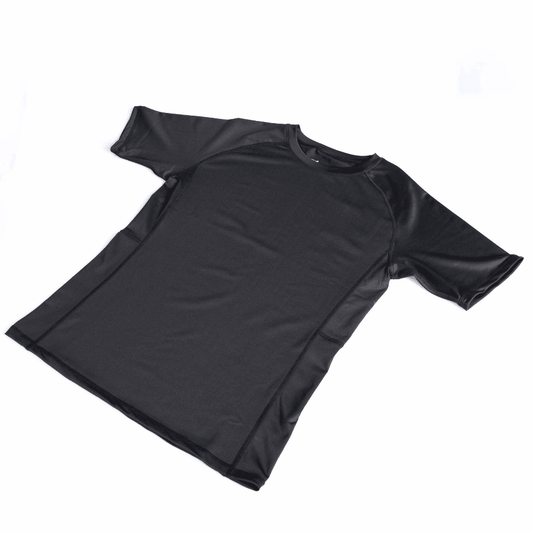 NYT Blank Short Sleeve Rashguard Tee Rashguards NYT Black/Black X Small 