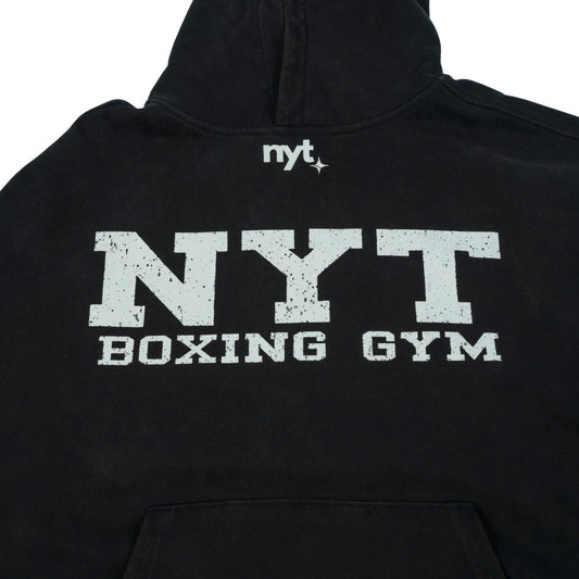 NYT Boxing Vintage Hoodie Black