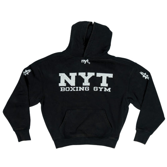 NYT Boxing Vintage Hoodie Black