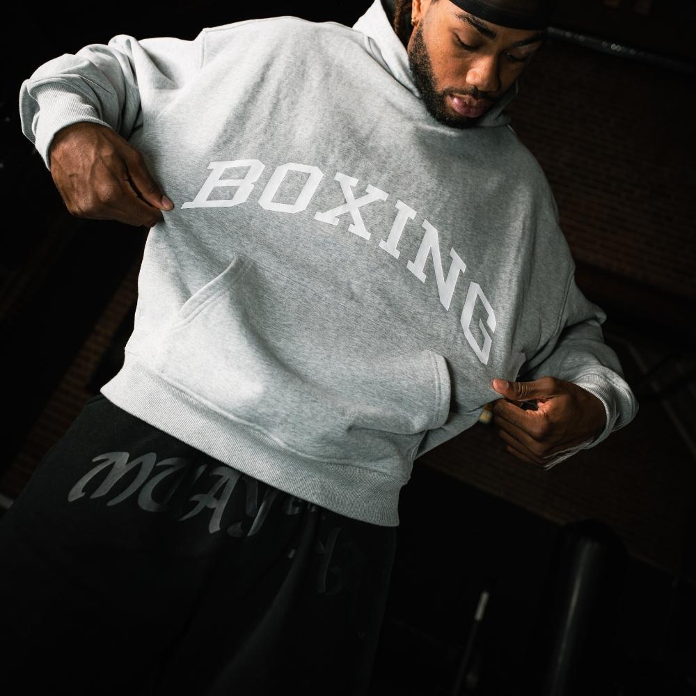 NYT Boxing Premium Hoodie Grey