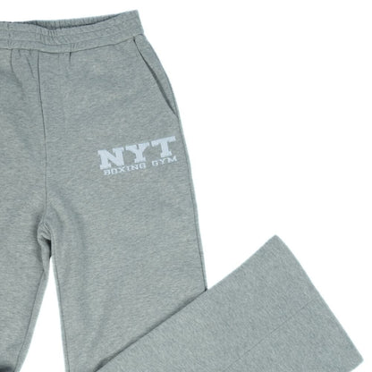 NYT Wide Leg Sweat Pants Grey Outerwear NYT 