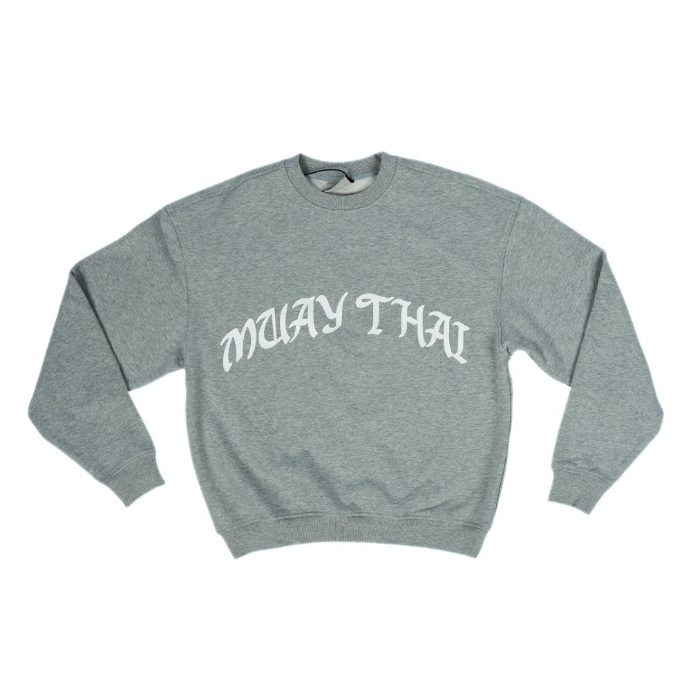 NYT Muay Thai Premium Crew Neck Grey
