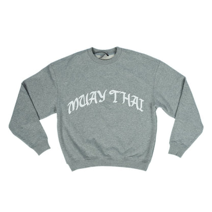 NYT Muay Thai Premium Crew Neck Grey