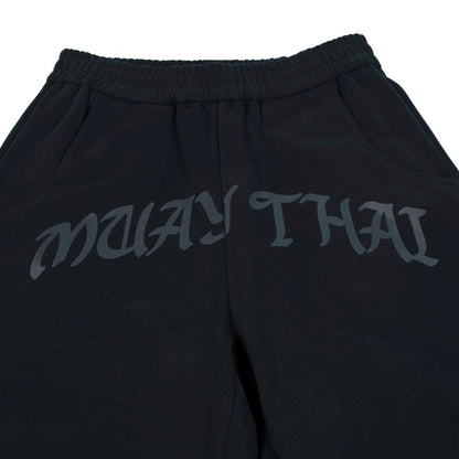NYT Muay Thai Sweat Shorts Black