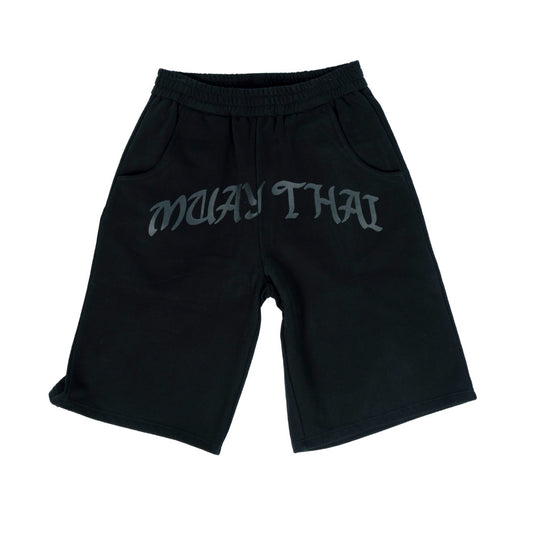 NYT Muay Thai Sweat Shorts Black