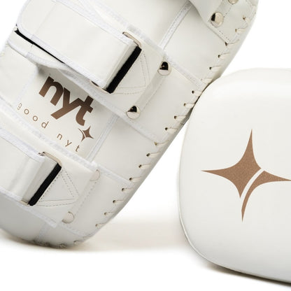 NYT Medium Muay Thai Pads White