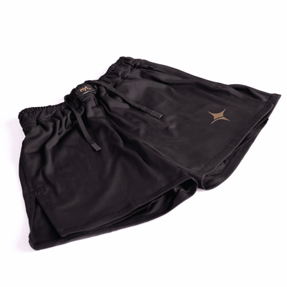 NYT No-GI 2 Layer Fight Shorts MMA Shorts NYT Black/Sand X Small 