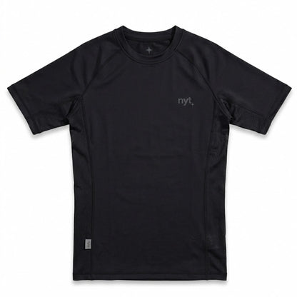 NYT Staple Series Short Sleeve Rashguard Black/Black